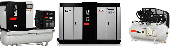 ELGi range of compressors